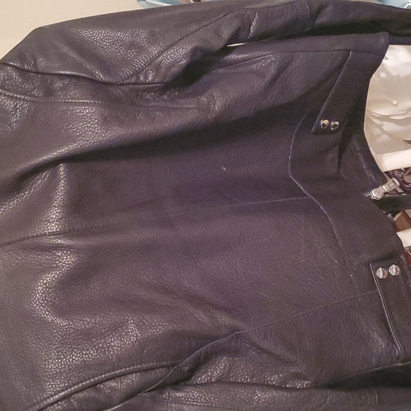 Andrew marc richard chai size small black leather new - Picture 5 of 5